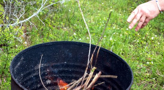 It is forbidden to burn leaves on the grounds