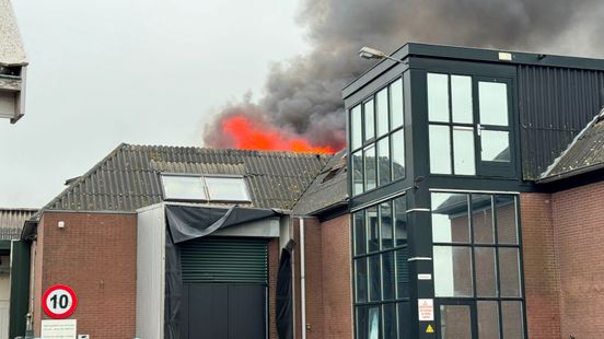 Major fire at Wouters slaughterhouse Difficult to extinguish cannot enter