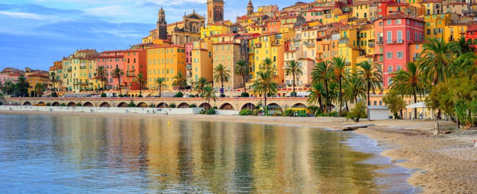 Menton an air of Italy