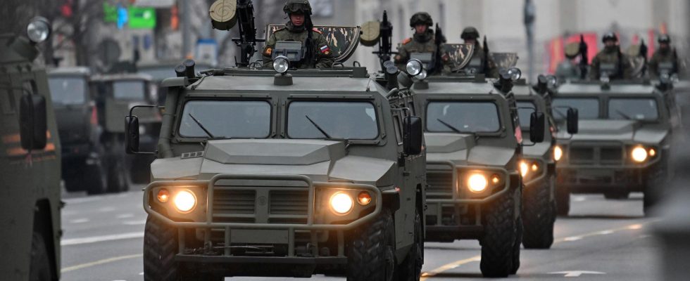 Military parades in western Russia are cancelled