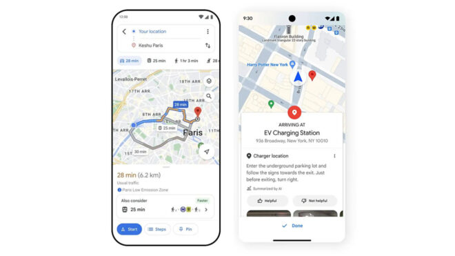 New features announced for Google Maps and Search