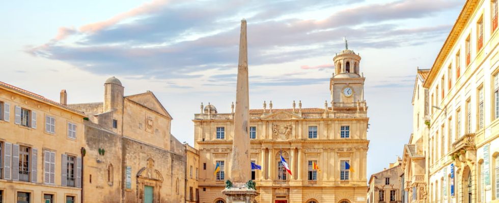 Place de la Republique in Arles