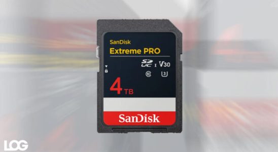 SanDisk Extreme Pro 4TB SD card which broke the capacity