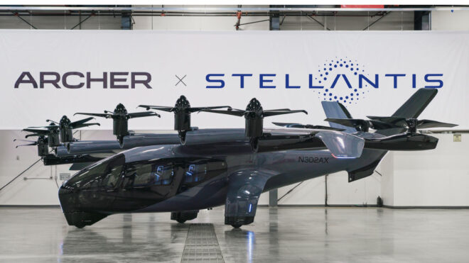 Stellantis expands collaboration with flying taxi manufacturer Archer