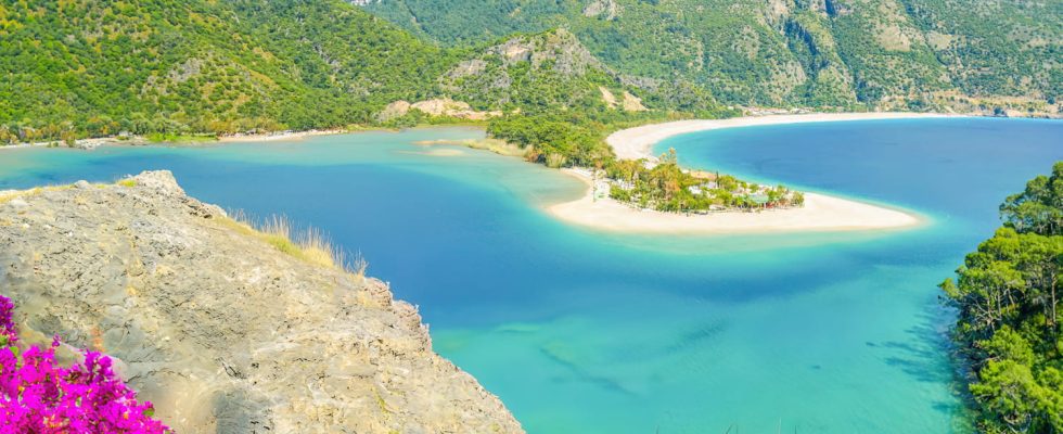 This little known blue lagoon is one of the most beautiful