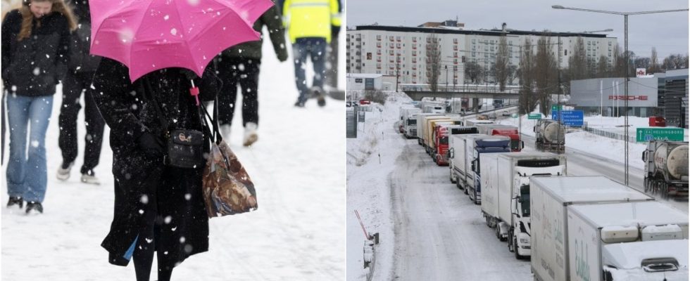 Warning for new snow chaos 15 centimeters could fall