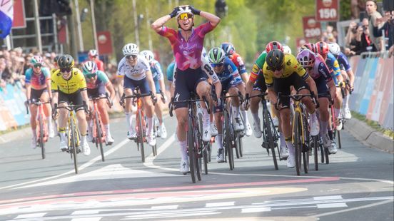 Wiebes cheers too early in Amstel Gold Race This was