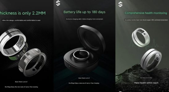 Xiaomi brand Black Shark also prepared a smart ring