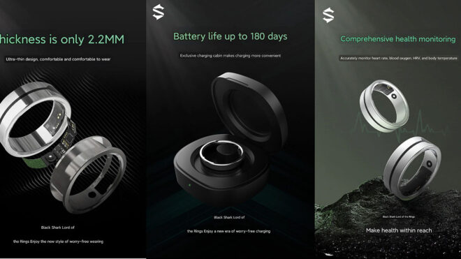 Xiaomi brand Black Shark also prepared a smart ring