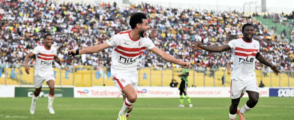 Zamalek crushes Dreams FC and rushes to the final RS