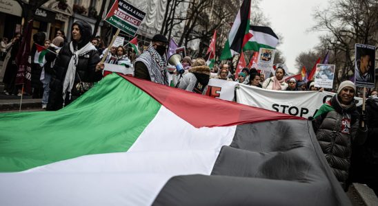 a Free Palestine candidacy carried in France by a Muslim