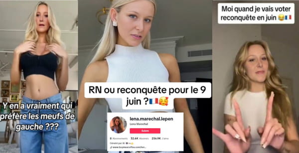 the Le Pen nieces stars of Tik Tok fake news