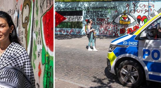 After Malmo citys censorship even more pro Palestinian graffiti