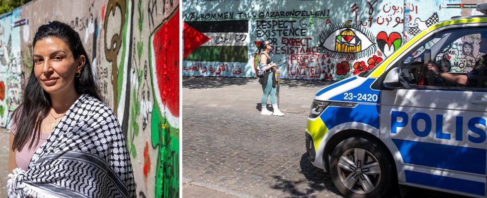 After Malmo citys censorship even more pro Palestinian graffiti