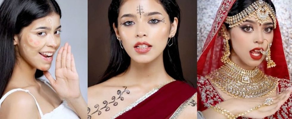 Asoka Makeup the trend inspired by fashionable Indian brides on