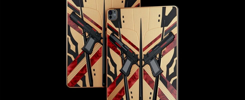 Caviar Launches Its New Deadpool Designed iPad Pro