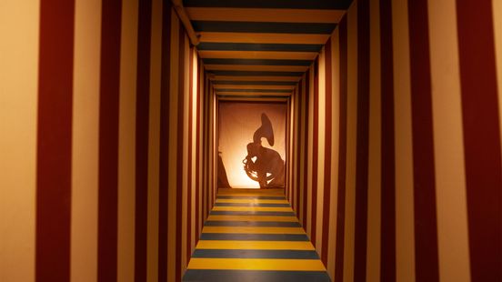 Creep through surreal art maze What happens inside is secret