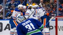 Edmonton withstood Vancouvers Kir and advanced to the NHL conference