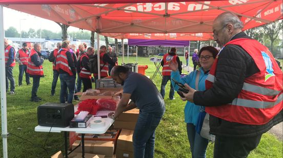 Employees of metal companies in Utrecht stop work for 24