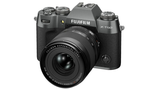 Fujifilm X T50 and Fujifilm GFX 100S II introduced