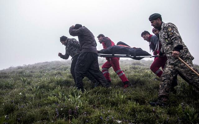 Funeral ceremony for the Chief in Iran There is a