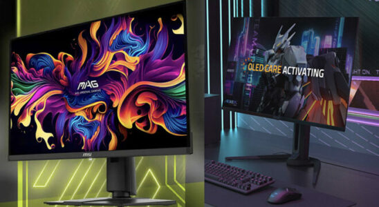 Gigabyte AORUS and MSI introduced new QD OLED monitors