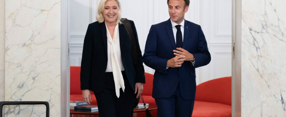 Humiliating… Le Pen pays Macron on their future debate