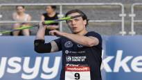 Javelin athlete Eemil Porvari dazzled with his throw of over