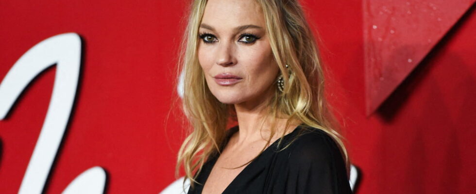 Kate Moss and her daughter Lila display a striking resemblance