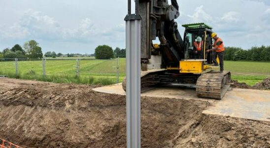 Lekdijk first plastic screen should solve the biggest problem of