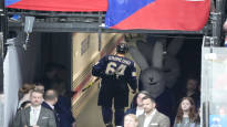 Lions captain Mikael Granlund on the sidelines for Sweden quarter final