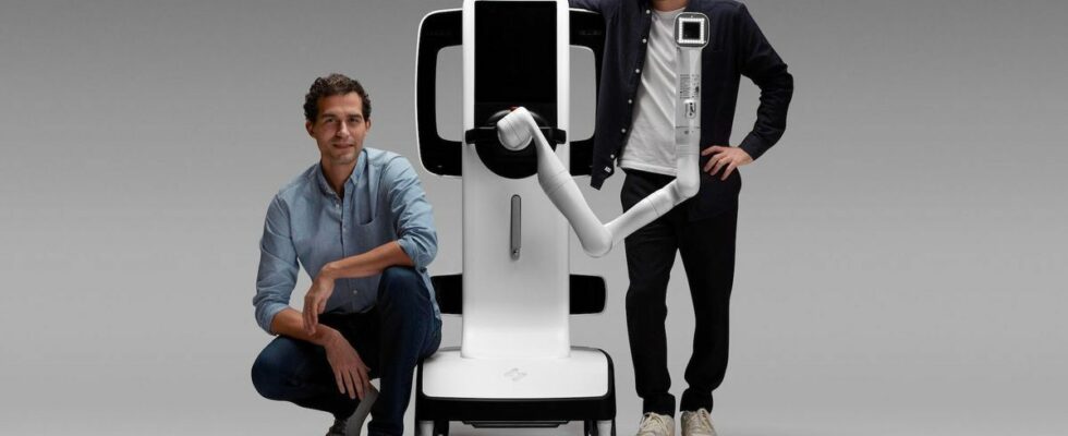 SquareMind this robot offers a Google Map of the skin