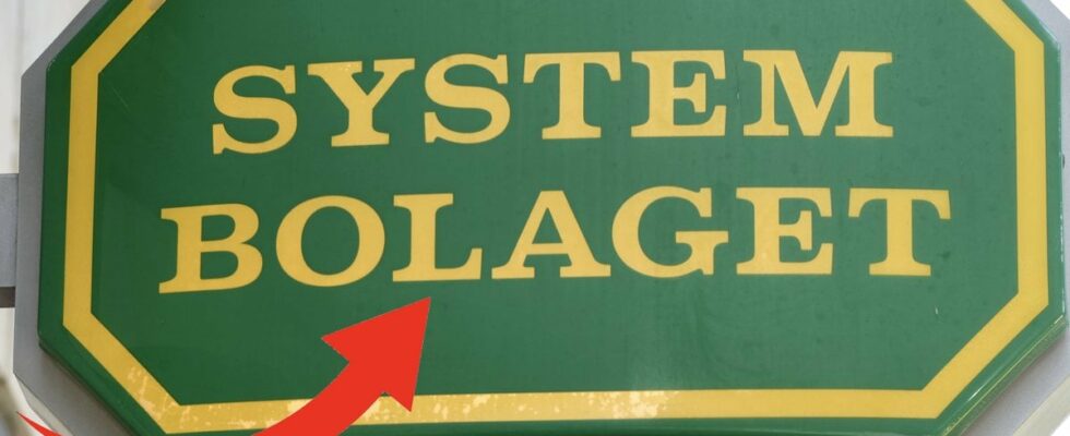 That is why Systembolagets sign looks the way it does