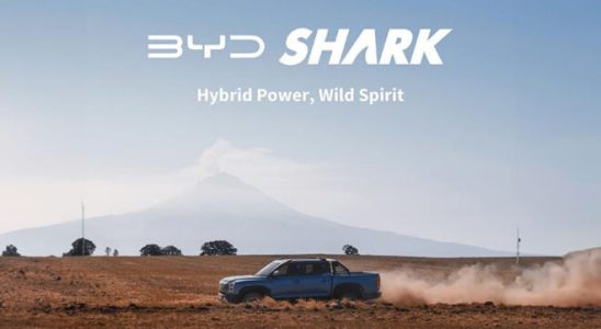 The first pickup model signed by BYD Shark is coming