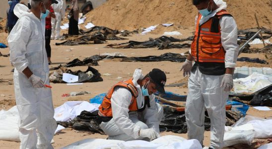 The horror finds in Gaza Children were buried alive