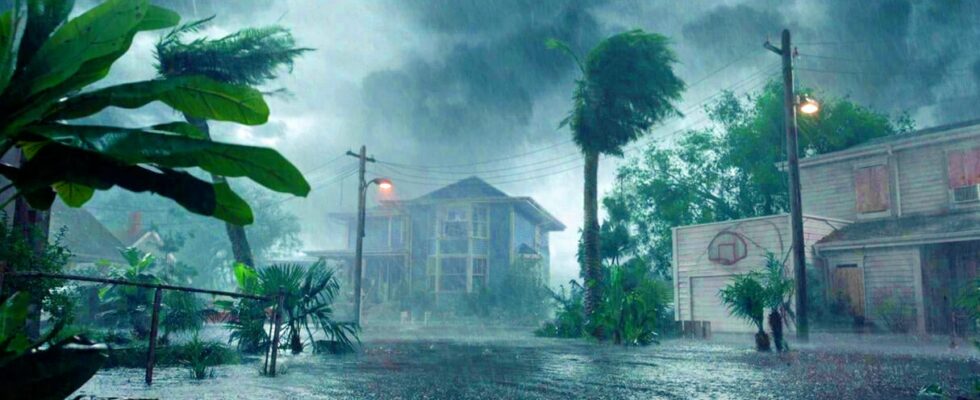 The hurricane thriller is the perfect length and is captivating