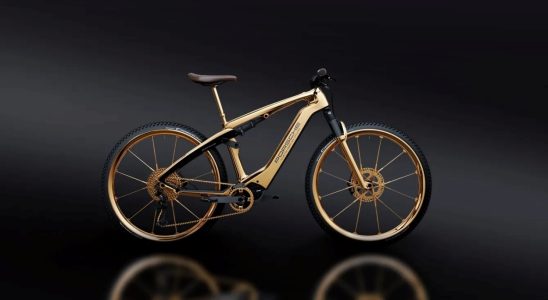 This Gold Porsche Bike Comes with a Free iPhone 16