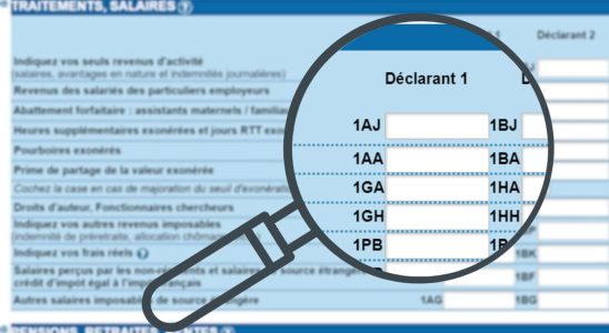 This line automatically filled by taxes must be checked