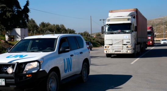 UN vehicles were in a combat zone