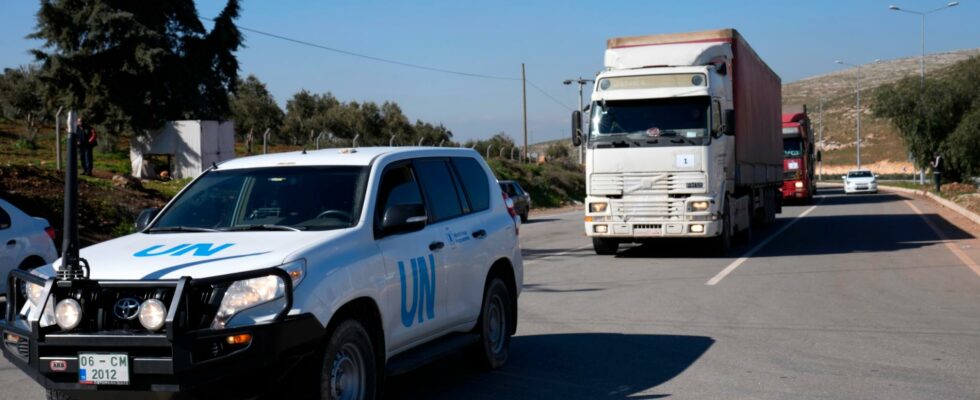 UN vehicles were in a combat zone