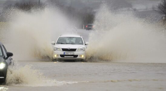 Warning of torrential rain 40 millimeters may come