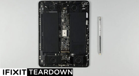 iFixit disassembled the OLED iPad Pro model Video