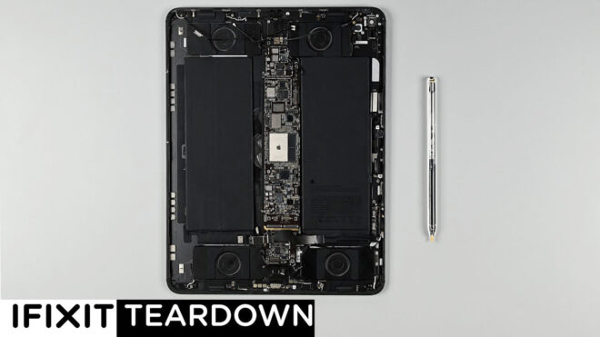 iFixit disassembled the OLED iPad Pro model Video