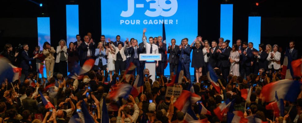 in Perpignan Le Pen and Bardella battle against abstention