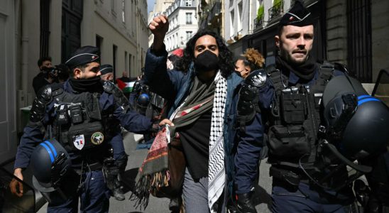 the blockade in support of Gaza evacuated at Sciences Po