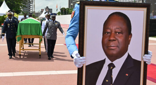 the remains of former president Henri Konan Bedie transferred to