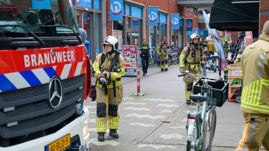 112 news Fire in the Houten shopping center parking garage