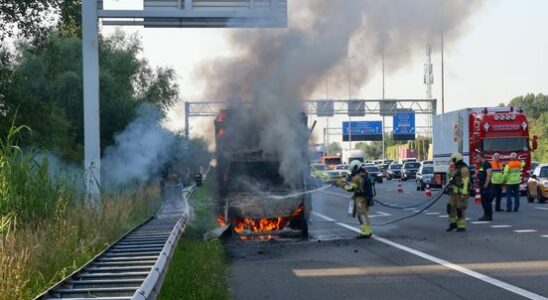 112 news Van burns out near Nieuwegein Suspect arrested