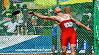 A confusing sight at the European Athletics Championships an