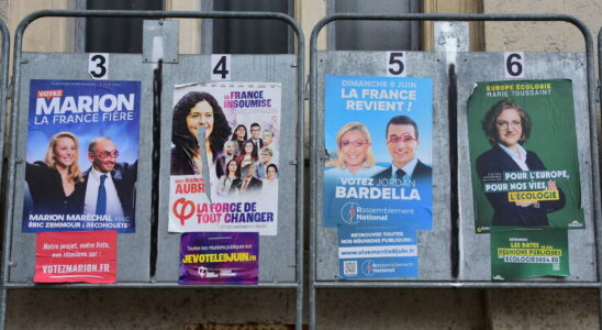 Abstention rate in the European elections many French people to